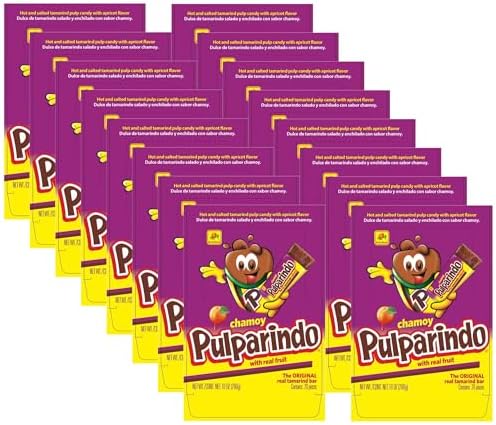 Pulparindo Chamoy Bars — 20 Pieces Multi-Pack