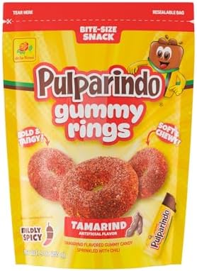 Pulparindo Gummies Rings — Tamarind (9 oz)