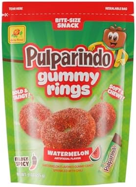 Pulparindo Gummies Rings — Watermelon (9 oz)