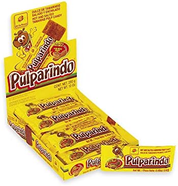 Pulparindo Regular Candy Bar — 4-Box Pack